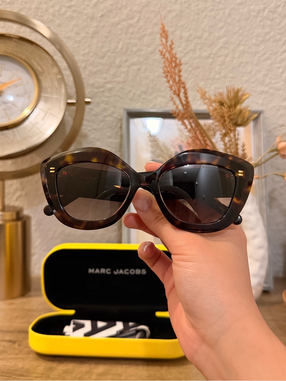 Marc Jacobs Women's Tortoise Cat-Eye Sunglasses
